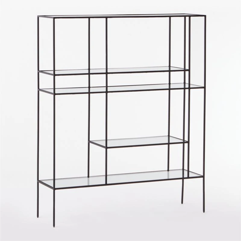 Euclidean Black Metal Etagere - Image 4