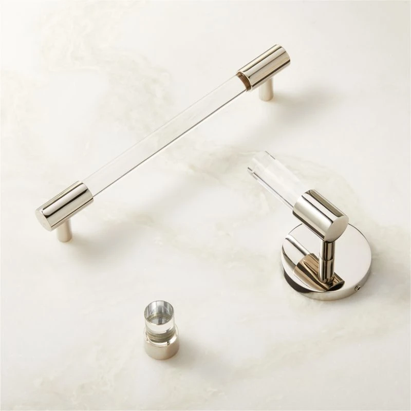 Flynn Crystal Polished Nickel Hook - Image 3