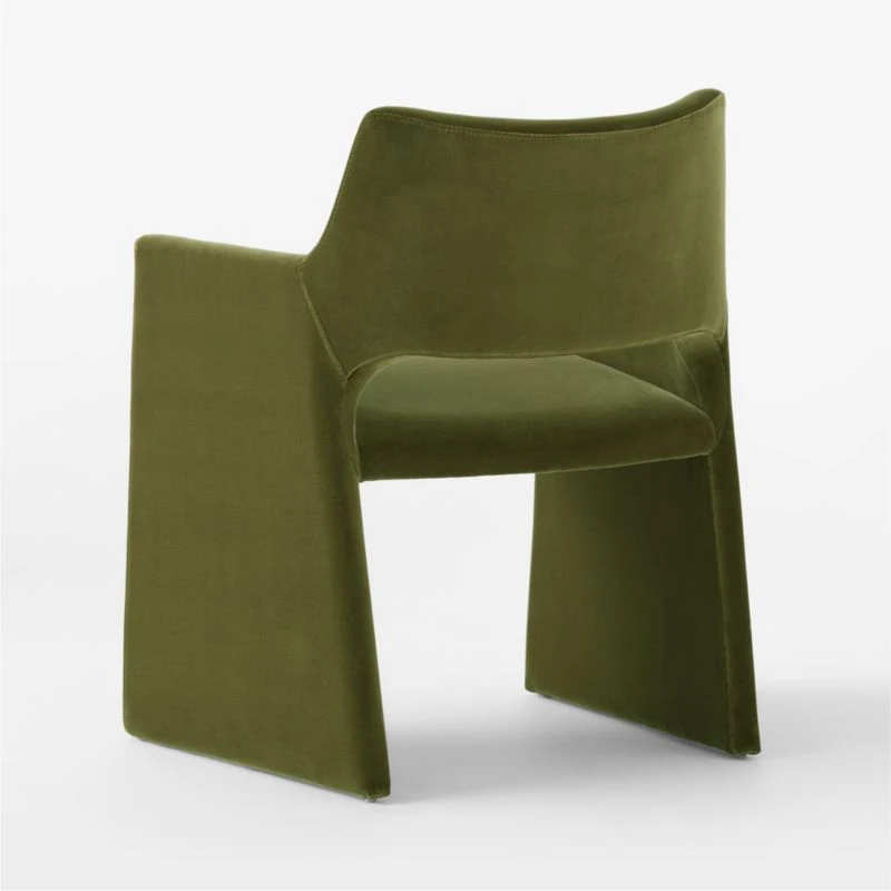 Foley Olive Green Dining Armchair Set Of 4 - Image 6