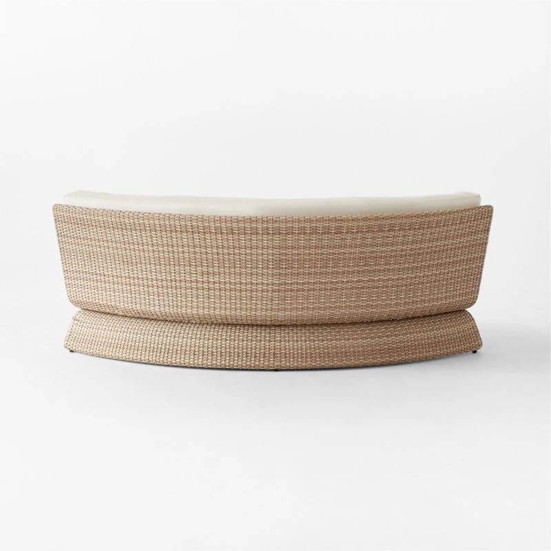 Foss Woven Outdoor Corner Chair - Image 6