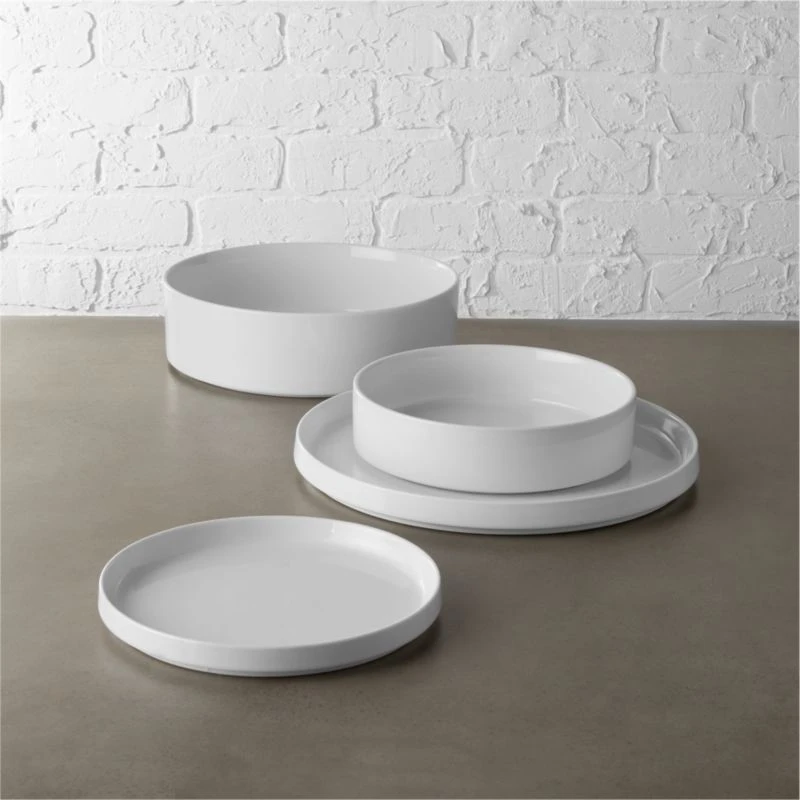 Frank White Dinner Plate Set Of 8 - Image 2