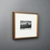 Gallery Brass Picture Frame With White Mat 4"x6"