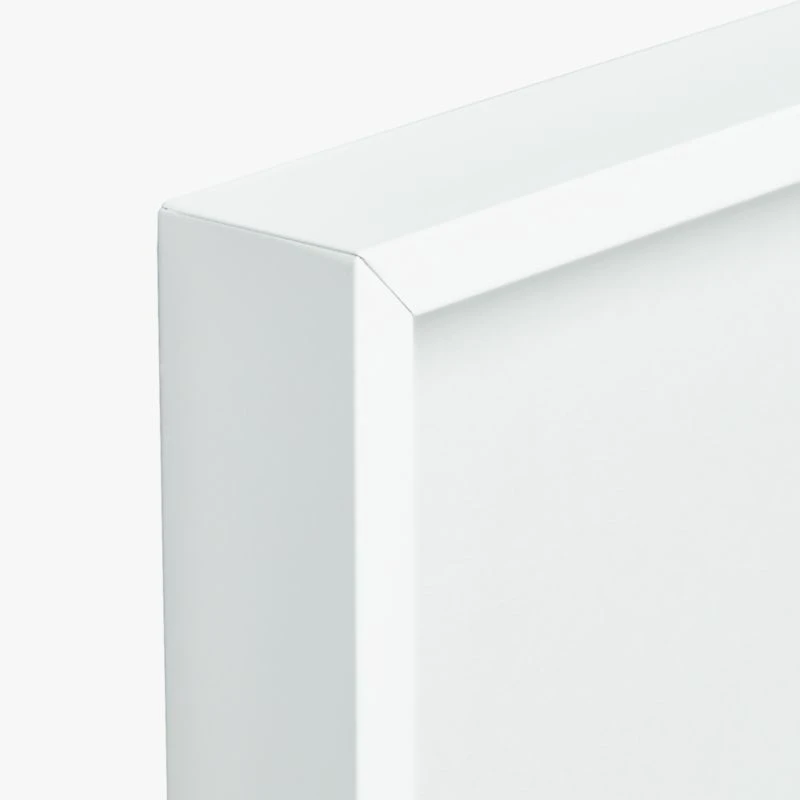 Gallery White Picture Frame With White Mat 5"x7" - Image 3