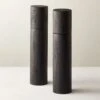 Grind Black Salt-Pepper Grinder Set Of 2