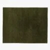 Henry Green Handloomed Wool Area Rug 5'x8'