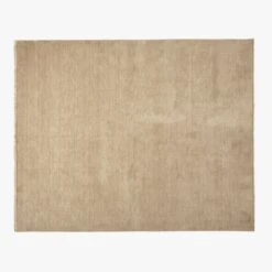 Henry Handloomed Neutral Wool Area Rug 5'x8'