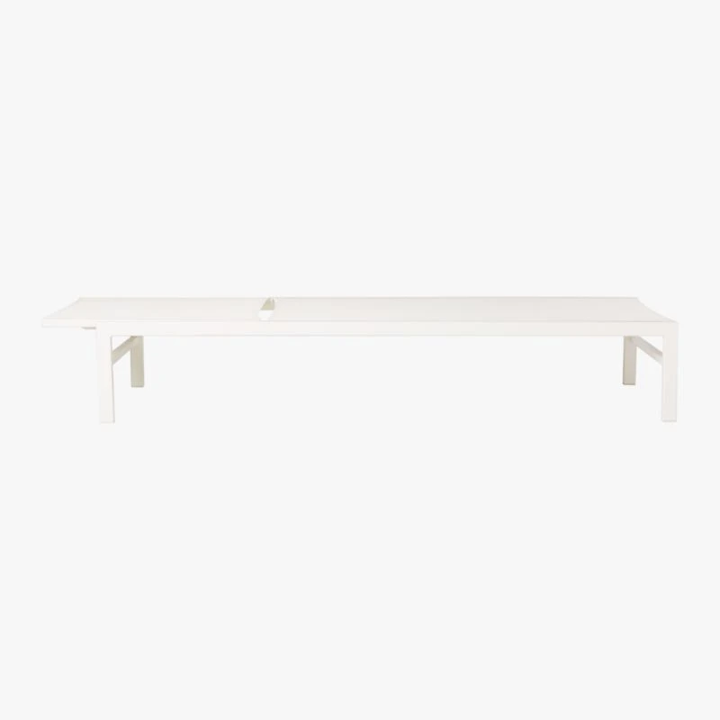 Idle White Outdoor Sun Lounger - Image 7
