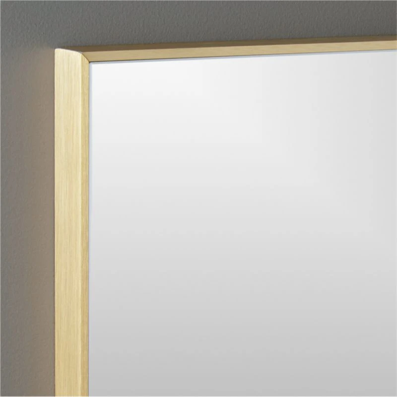 Infinity Brass Rectangular Wall Mirror 24"x36" - Image 3