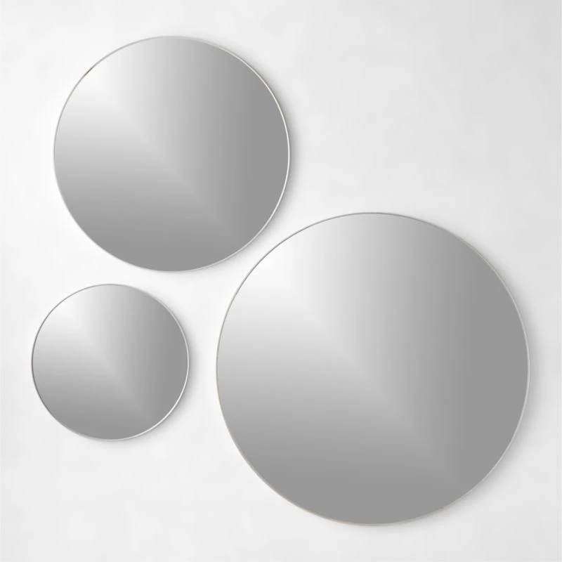 Infinity Silver Round Wall Mirror 48" - Image 4