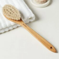Iris Hantverk Bath Body Brush With Handle
