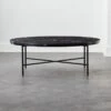 Irwin Black Marble Coffee Table Model 8713