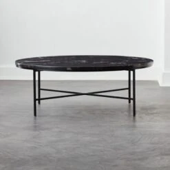 Irwin Black Marble Coffee Table Model 8713