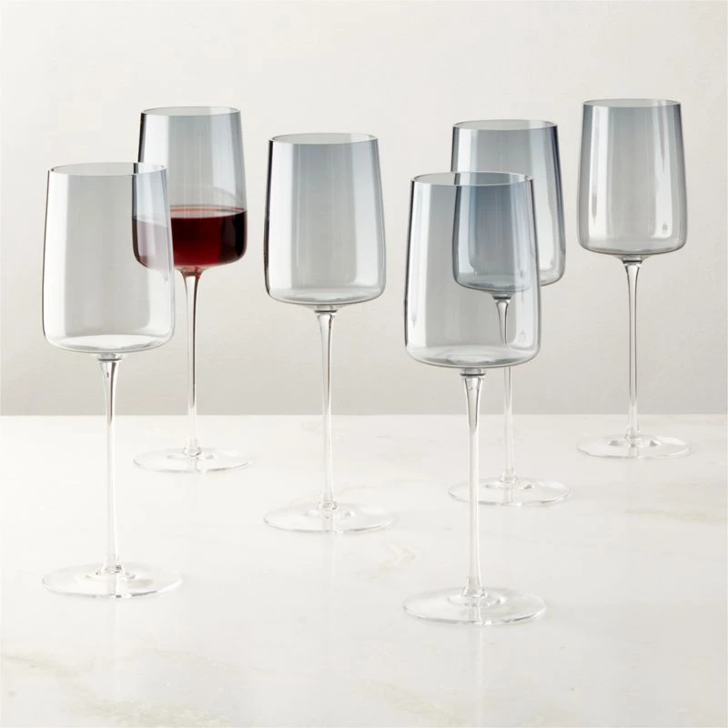 Juliet Midnight Blue Red Wine Glass Set Of 6 - Image 2