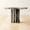 Julius 48" Round Marble Dining Table