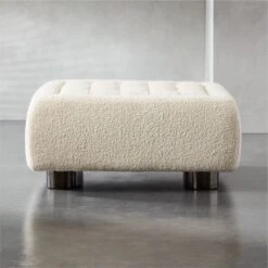 Fells Boucle Large Tufted Ottoman