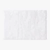 Kalani Organic Cotton White Bath Mat 24"x36"