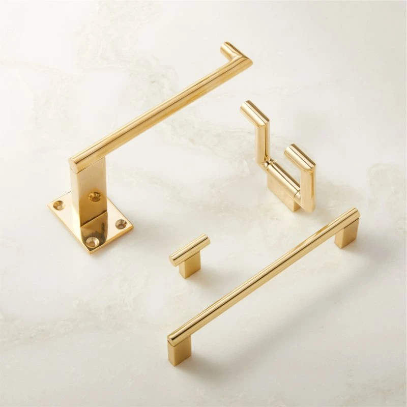 Kela Unlacquered Brass Swivel Hook - Image 4