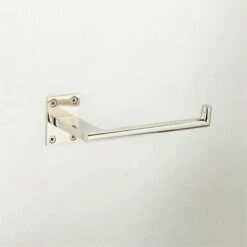 Kela Polished Nickel Wall Mounted Toilet Paper Holder