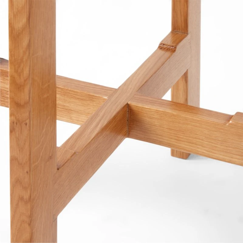 La Piedra Backless Brown Leather Bar Stool Set Of 2 - Image 6