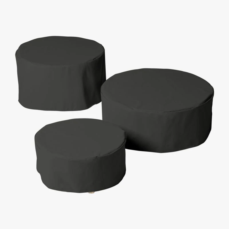 Lilly 3-Piece Nesting Table Set And Windy 3-Piece Nesting Table Set Cover - Image 2