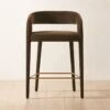 Lisette Brown Counter Stool