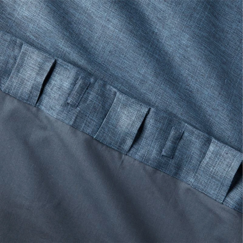 Mali Sea Storm Silk Viscose Window Curtain Panel 48''x84'' - Image 5