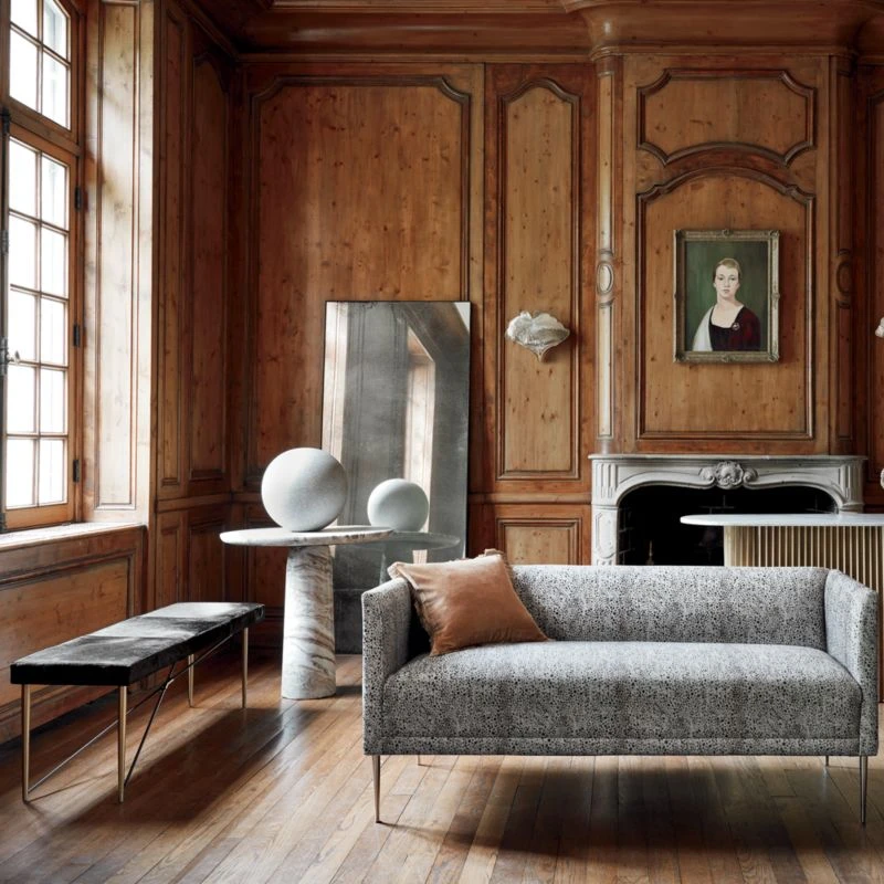 Clooney Antiqued Floor Mirror 32"X76" - Image 5