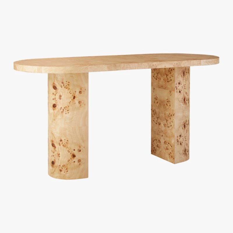 Marisa Burl Wood Desk 60'' - Image 7