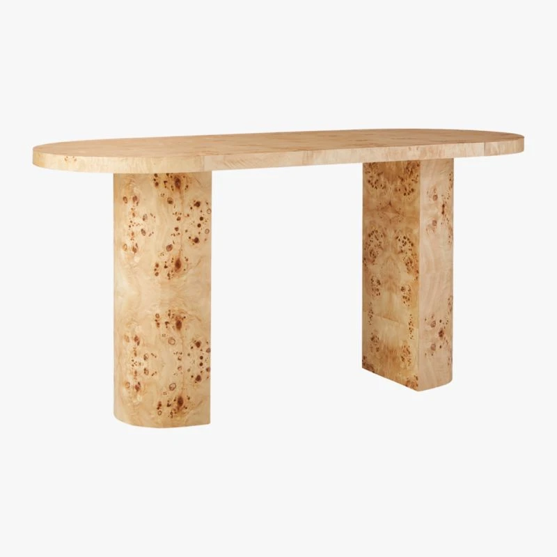 Marisa Burl Wood Desk 60'' - Image 5