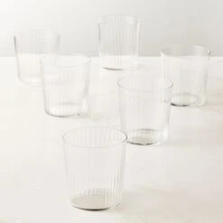 Marta Optic Double Old-Fashioned Glasses Set Of 6