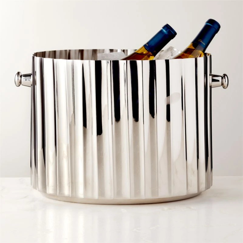 Milano Stainless Steel Champagne Bucket - Image 2