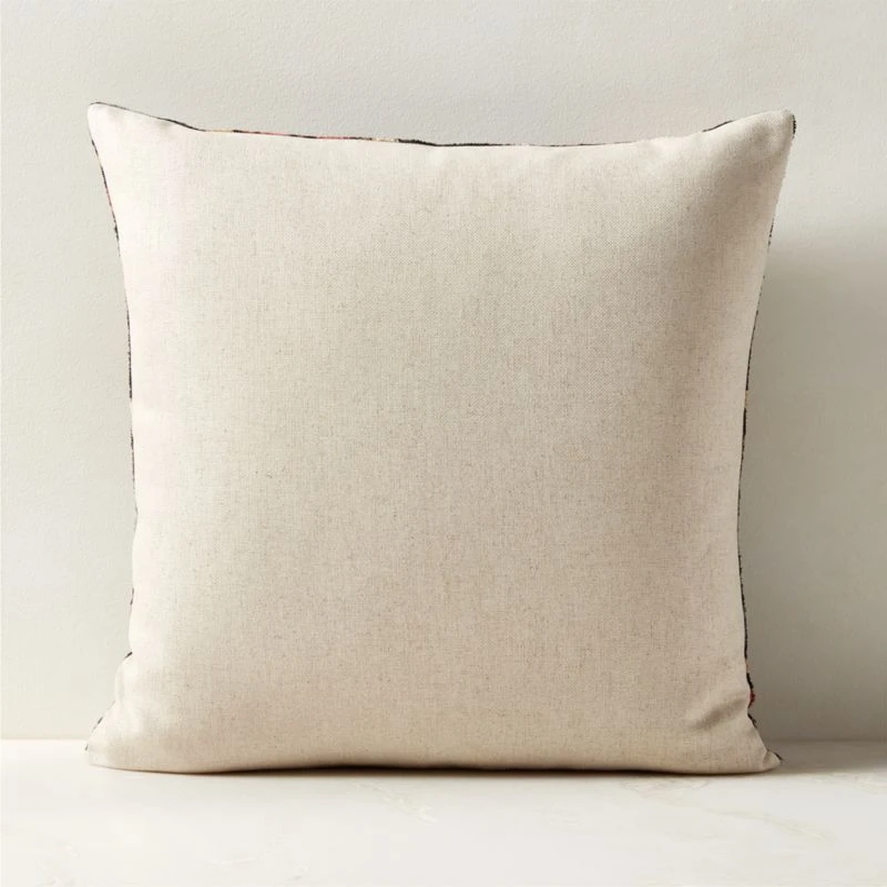 Molti Turkish Silk Throw Pillow With Feather-Down Insert 20" - Image 2
