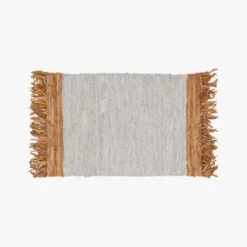 Natural Leather Dressage Area Rug 2'x3'