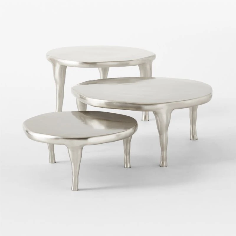 Lilly 3-Piece Nesting Table Set And Windy 3-Piece Nesting Table Set Cover - Image 6