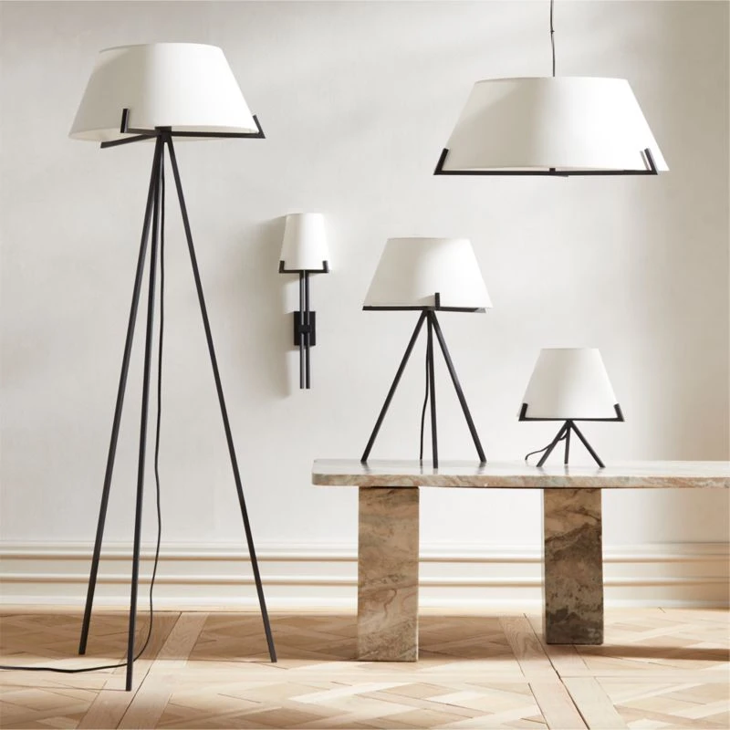 Ornado Large Black Table Lamp - Image 4