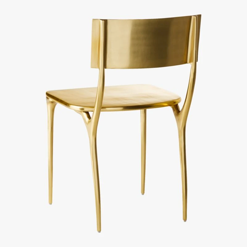 Oro Gold Outdoor Dining Chair - Image 9