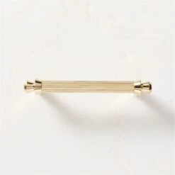 Orvietto Unlacquered Brass Handle 4"