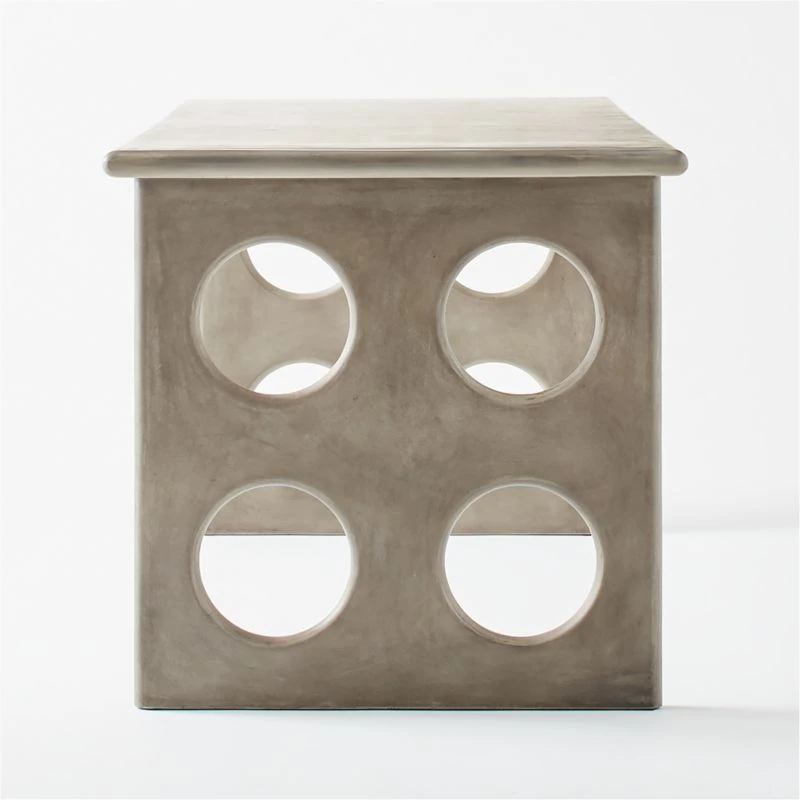 Otto Grey Concrete Desk - Image 5
