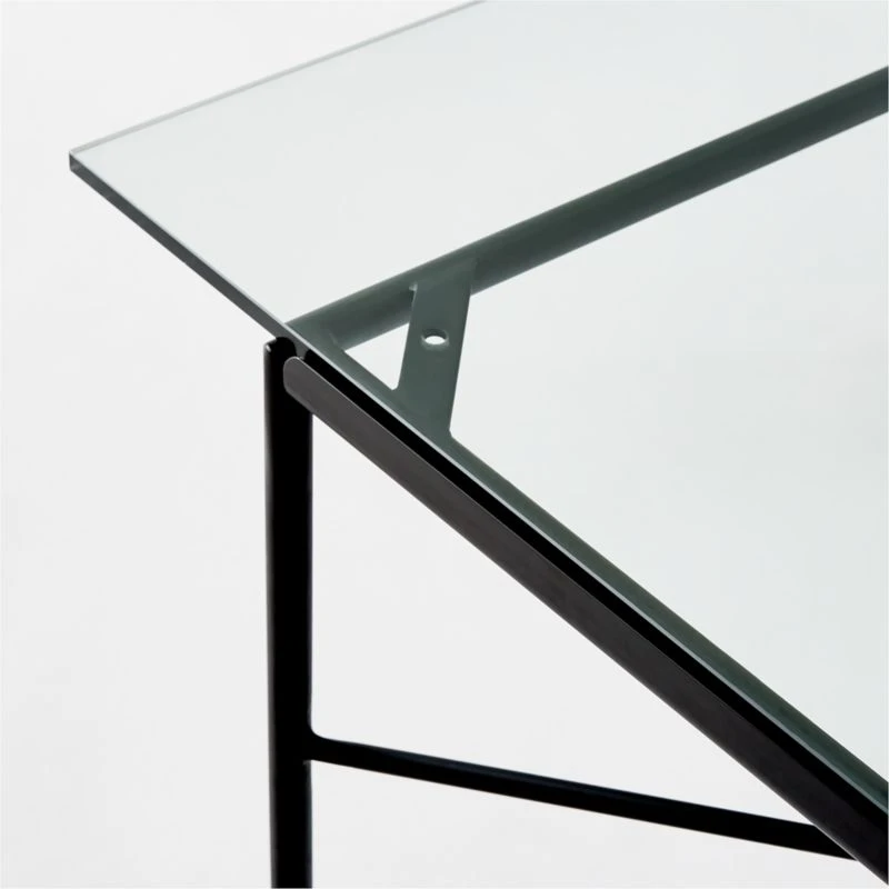 Large Pavilion Glass Outdoor Dining Table Model 6142 - Image 5