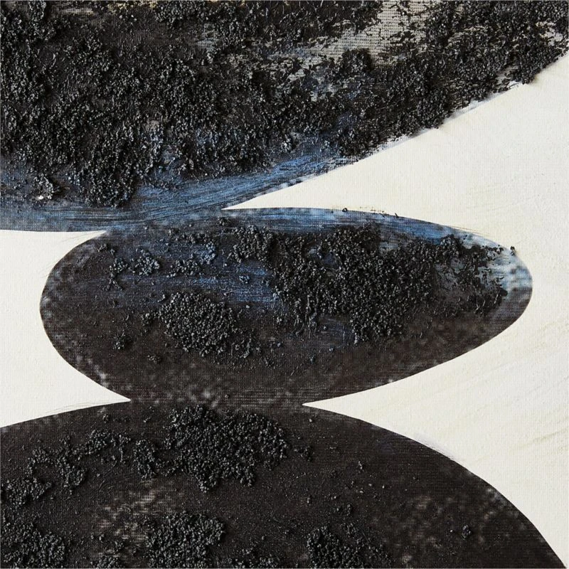 'Pebble II'' Framed Wall Art 20''x20'' - Image 2