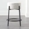 Peg Upholstered Counter Stool