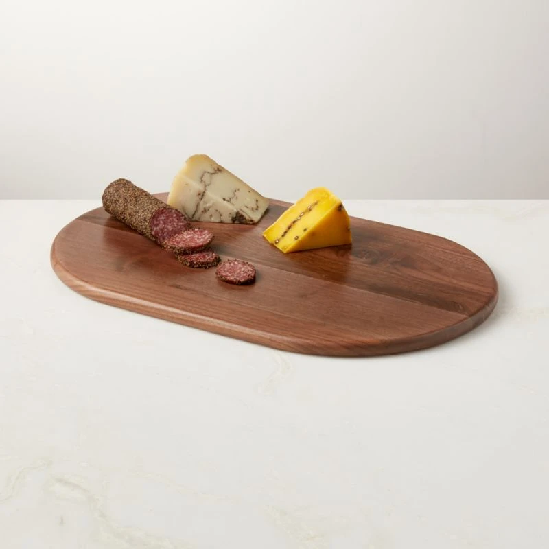 Piero Oval Walnut Serving Board - Image 2