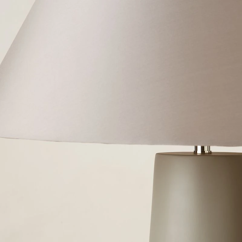 Polar Grey Cement Floor Lamp - Image 3