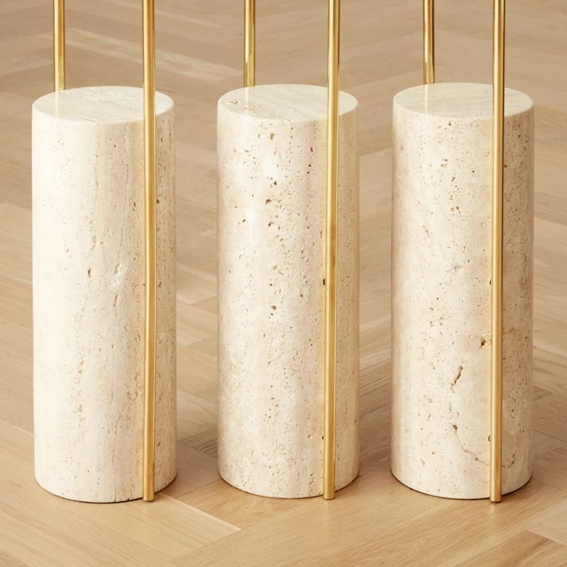 Polo Travertine Floor Lamp - Image 4