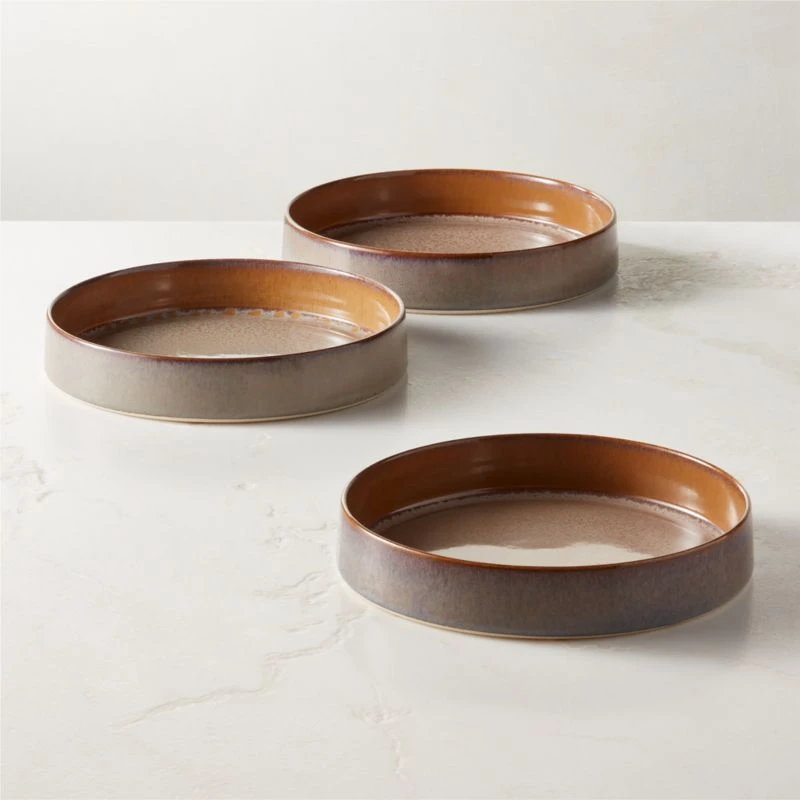 Prado Blue Pasta Bowl With Reactive Glaze - Image 3