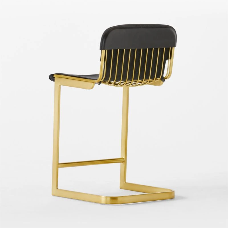 Rake Black Counter Stool - Image 6