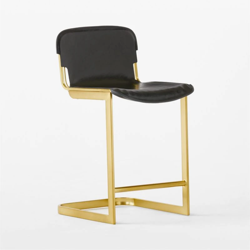 Rake Black Counter Stool - Image 4