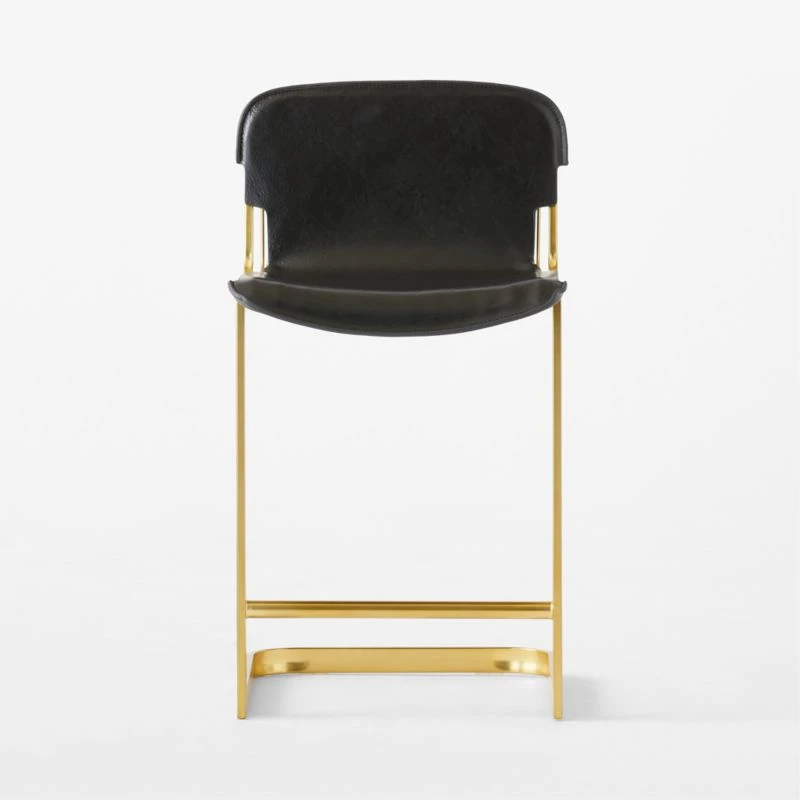 Rake Black Counter Stool - Image 3