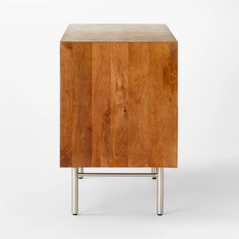 Renwick Mango Wood 4-Drawer Dresser - Image 6