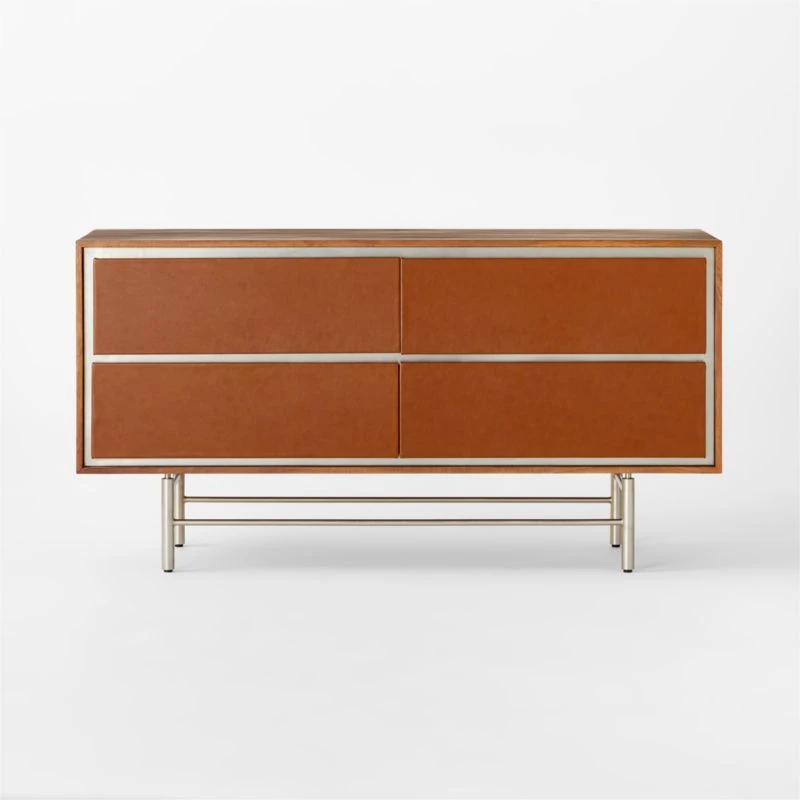Renwick Mango Wood 4-Drawer Dresser - Image 2